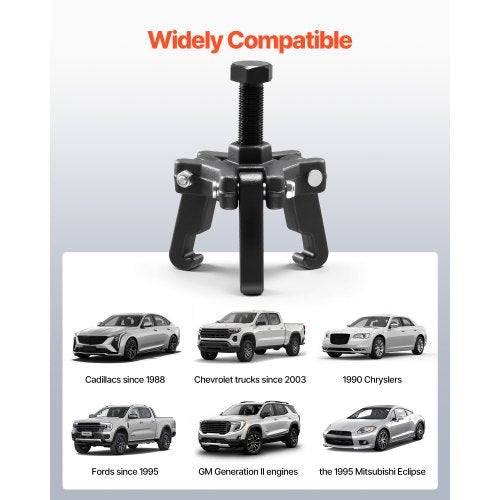 Harmonisk Balanseringsavdragarsats Justerbar 3-käksavdragare för de flesta senare modeller
