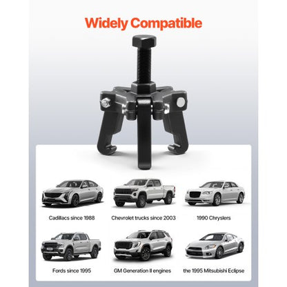 Harmonisk Balanseringsavdragarsats Justerbar 3-käksavdragare för de flesta senare modeller