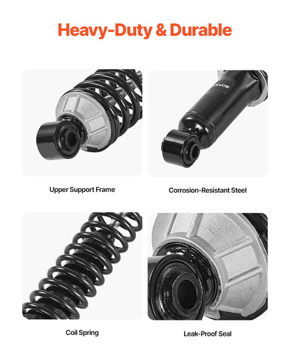 Rear Shock Absorber Strut Assembly, 2Pcs Shock and Strut Assembly with Coil Spring, Fit 2000-2006 Chevrolet Suburban 1500, 2000-2006 Chevrolet Tahoe, 2000-2006 GMC Yukon, Replace for OE 58639
