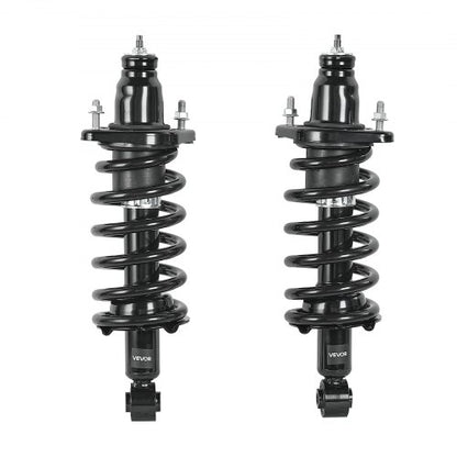 Rear Shock Absorber Strut Assembly, 2Pcs Shock and Strut Assembly with Coil Spring, Compatible with 2007-2009 Honda CR-V Models, Automotive Replacement Struts for OE 172497L 172497R