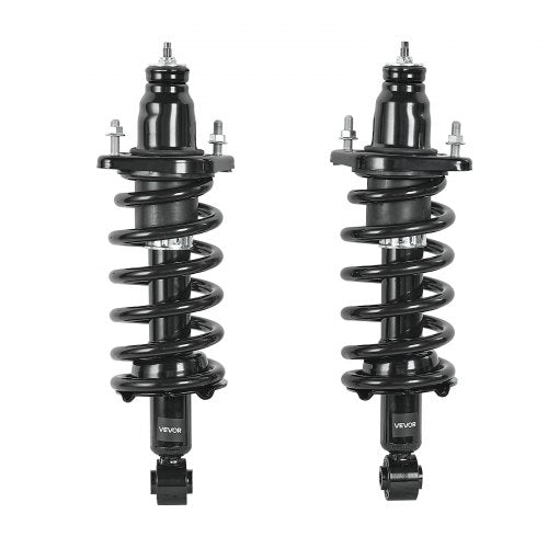 Rear Shock Absorber Strut Assembly, 2Pcs Shock and Strut Assembly with Coil Spring, Compatible with 2007-2009 Honda CR-V Models, Automotive Replacement Struts for OE 172497L 172497R