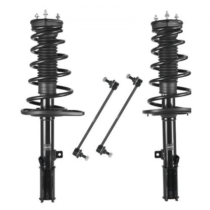 Rear Shock Absorber Strut Assembly, 2Pcs Shock and Strut Assembly with Stabilizer Bar & Coil Spring, Compatible with 2007-2011 Toyota Camry and 2008-2012 Toyota Avalon Models, OE 172401