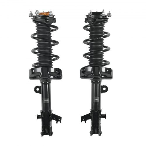 Front Shock Absorber Strut Assembly, 2Pcs Shock and Strut Assembly with Coil Spring, Compatible with 2007-2014 Honda CR-V, Automotive Replacement Struts, OE 272491/272492