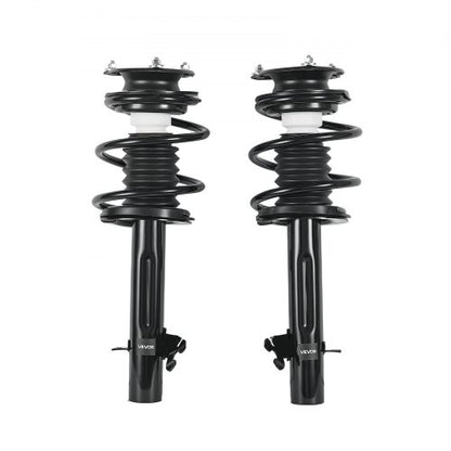 Front Shock Absorber Strut Assembly, 2Pcs Shock and Strut Assembly with Coil Spring, Compatible with 2002-2006 Mini Cooper Convertible, Automotive Replacement Struts for OE 172265 / 172266