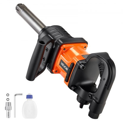 1 Inch Air Impact Wrench, Up to 1800 ft-lbs Nut-Busting Torque, 18.7 lbs Lightweight Pneumatic Impact Gun with 6" Extended Anvil for Heavy Duty Repairs and Maintenance