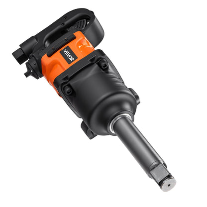 1 Inch Air Impact Wrench, Up to 1800 ft-lbs Nut-Busting Torque, 18.7 lbs Lightweight Pneumatic Impact Gun with 6" Extended Anvil for Heavy Duty Repairs and Maintenance