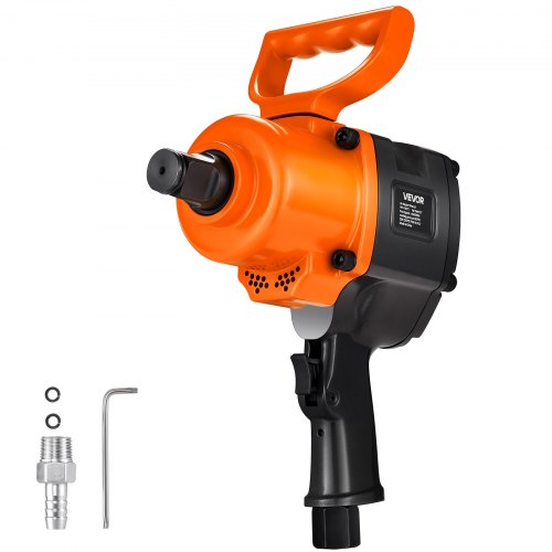 1 Inch Air Impact Wrench, Up to 1200 ft-lbs Nut-Busting Torque, 16.4 lbs Lightweight Pneumatic Impact Gun with Double Handles for Heavy Duty Repairs and Maintenance