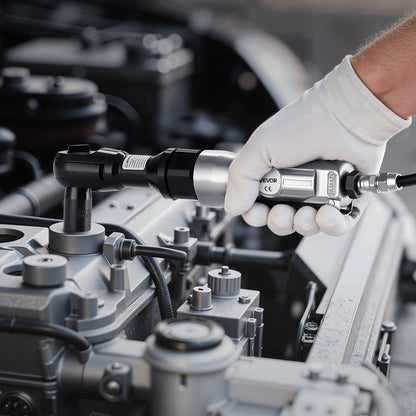 50 Pieces Pro Air Tool and Accessories Kit - 1/2" Air Impact Wrench, 3/8" Ratchet Wrench, 4500BPM Hammer, Blow Gun & Full Accessories for Auto Repairs, Home DIY Projects - with Storage Case