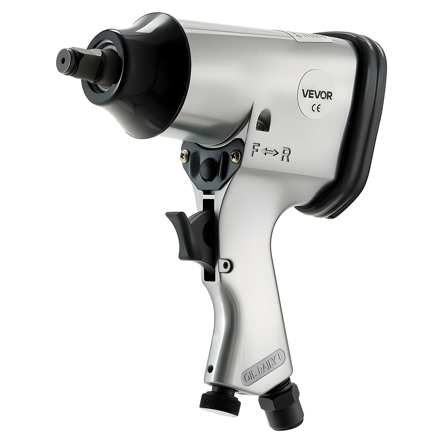 50 Pieces Pro Air Tool and Accessories Kit - 1/2" Air Impact Wrench, 3/8" Ratchet Wrench, 4500BPM Hammer, Blow Gun & Full Accessories for Auto Repairs, Home DIY Projects - with Storage Case