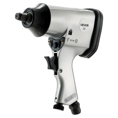 50 Pieces Pro Air Tool and Accessories Kit - 1/2" Air Impact Wrench, 3/8" Ratchet Wrench, 4500BPM Hammer, Blow Gun & Full Accessories for Auto Repairs, Home DIY Projects - with Storage Case