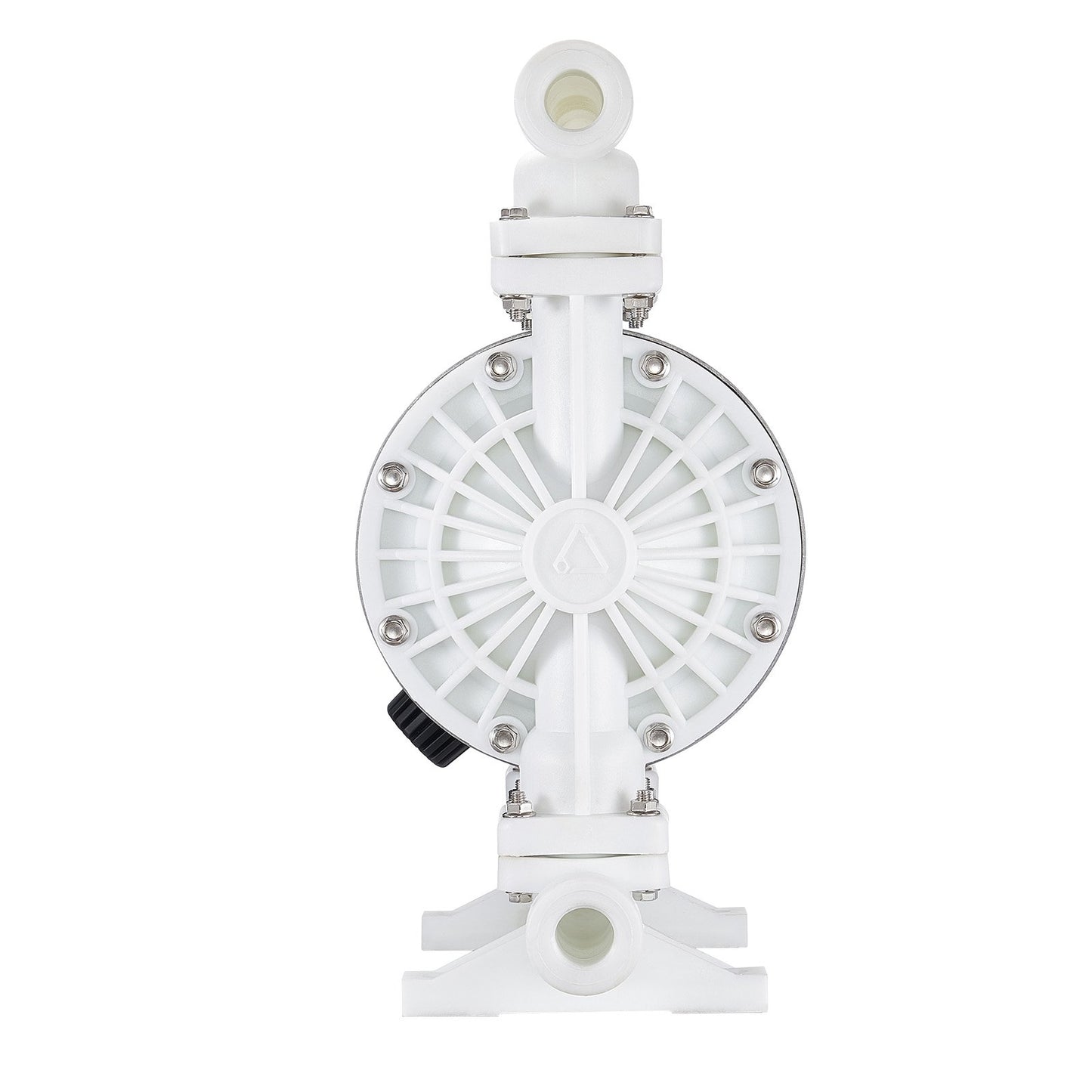 Air Operated Double Diaphragm Pump, 25 GPM, 1 inch Inlet & Outlet Pneumatic Waste Oil Transfer Pump, Max 100 PSI, Polypropylene Body, Air-Operated for Diesel, Grease, Kerosene, Gasoline & Oil