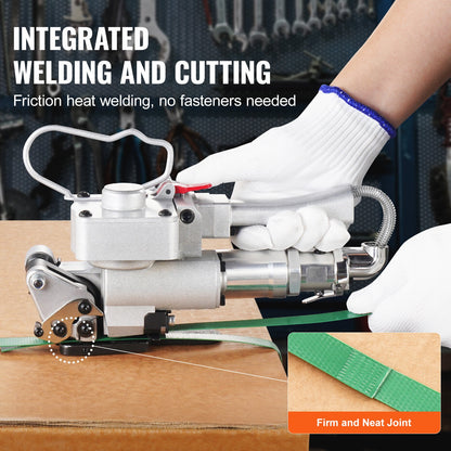 Pneumatisk bandningsverktyg Handhållen bandningsmaskin för 1/2"-3/4" PP/PET