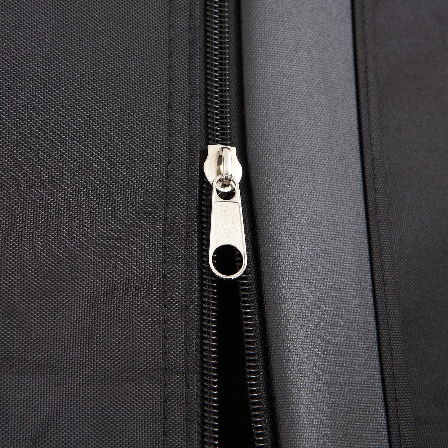 Golfwagen-Abdeckung für 4 Passagiere, 600D Polyester, vollständige Abdeckung, universell passend für die meisten Marken von Clubwagen-Abdeckungen, wasserdicht, sonnen- und staubdicht, für den Außenbereich, mit drei Reißverschlüssen, schwarz