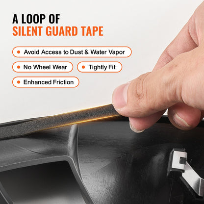 19" hjulfälgskydd för 2020-2023 modell Y navkapsel med ventilmunstyckeshål