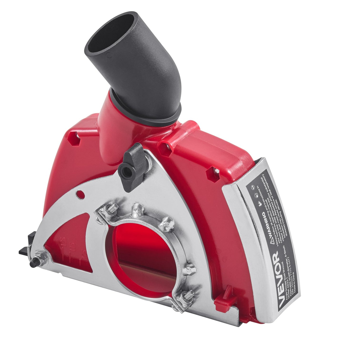 Cutting Dust Shroud for Angle Grinders, Universal 4-5 in Angle Grinder Dust Shroud with 6 Clamping Washers, Adjustable Cutting Depth, Connect to Vacuum Cleaner, for Wood Concrete Wall Stone