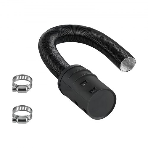 Diesel Heater Intake Pipe Kit, 0.98 inch Car Air Parking Heater Ducting Pipe Hose Tube, Stretchable & Bendable Car Air Intake Filter Silencer Hose Pipes Kit for 2KW 5KW 8KW Diesel Heaters