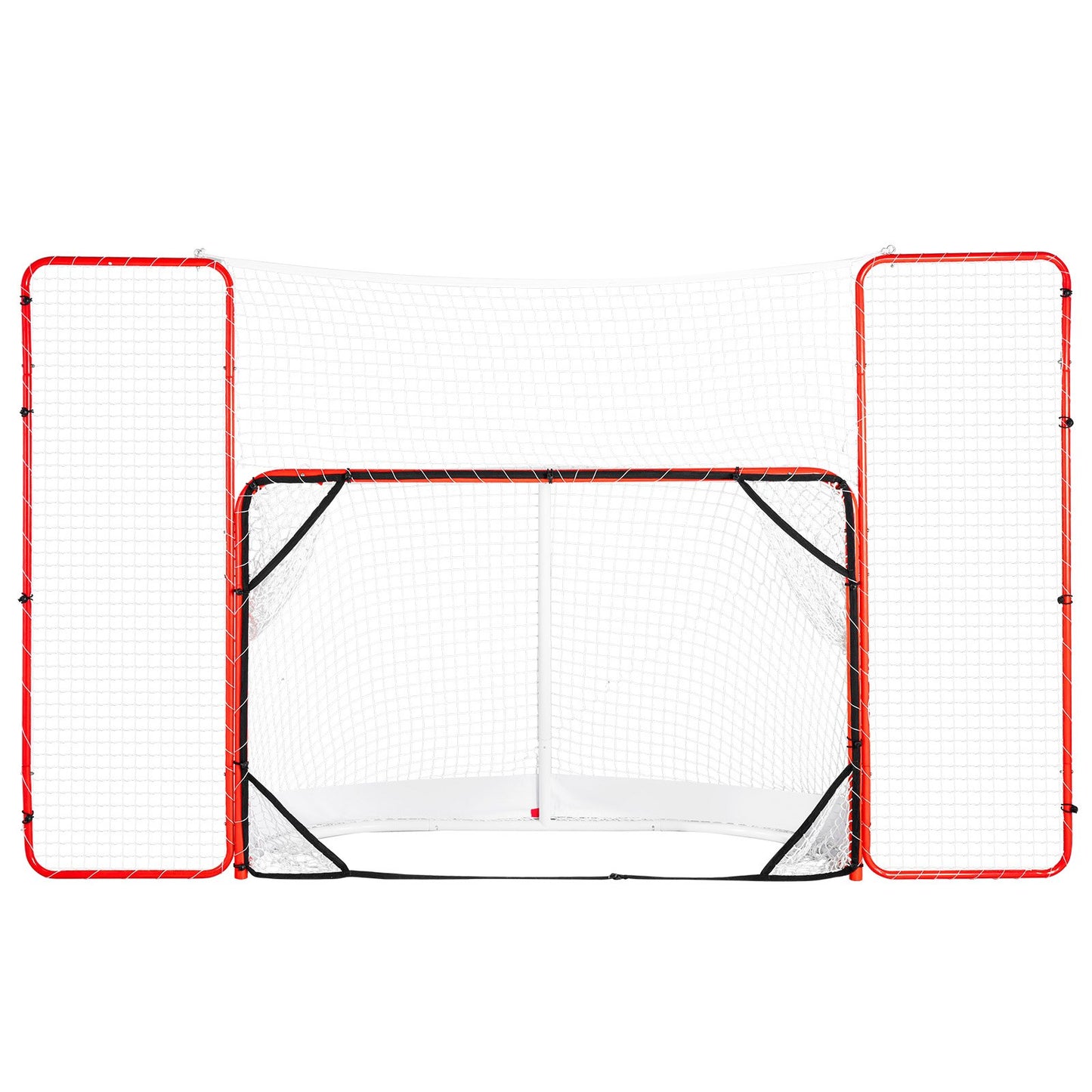 Hockeytor mit Backstop und Zielscheiben Street Outdoor Steel Hockey Net 72