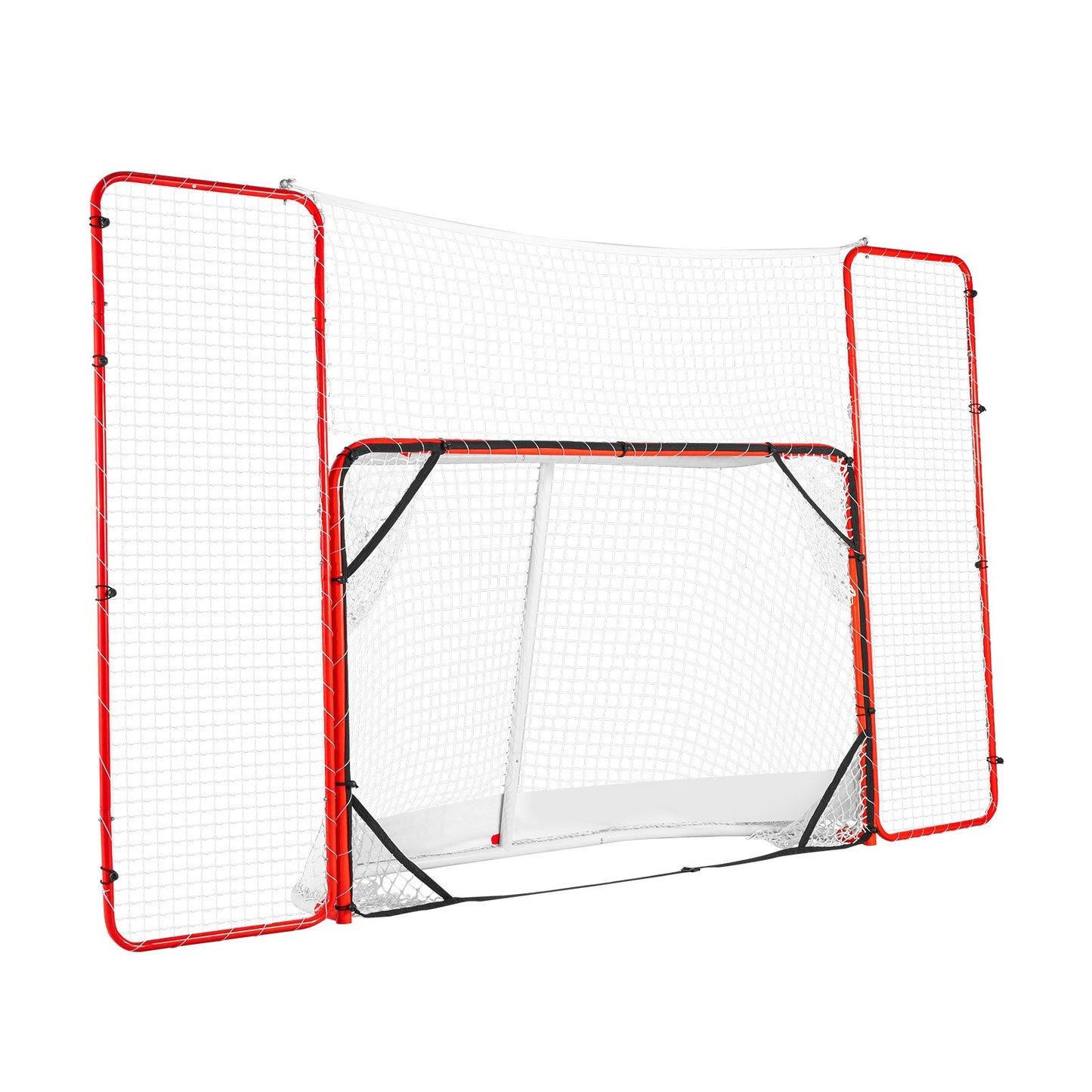 Hockeytor mit Backstop und Zielscheiben Street Outdoor Steel Hockey Net 72