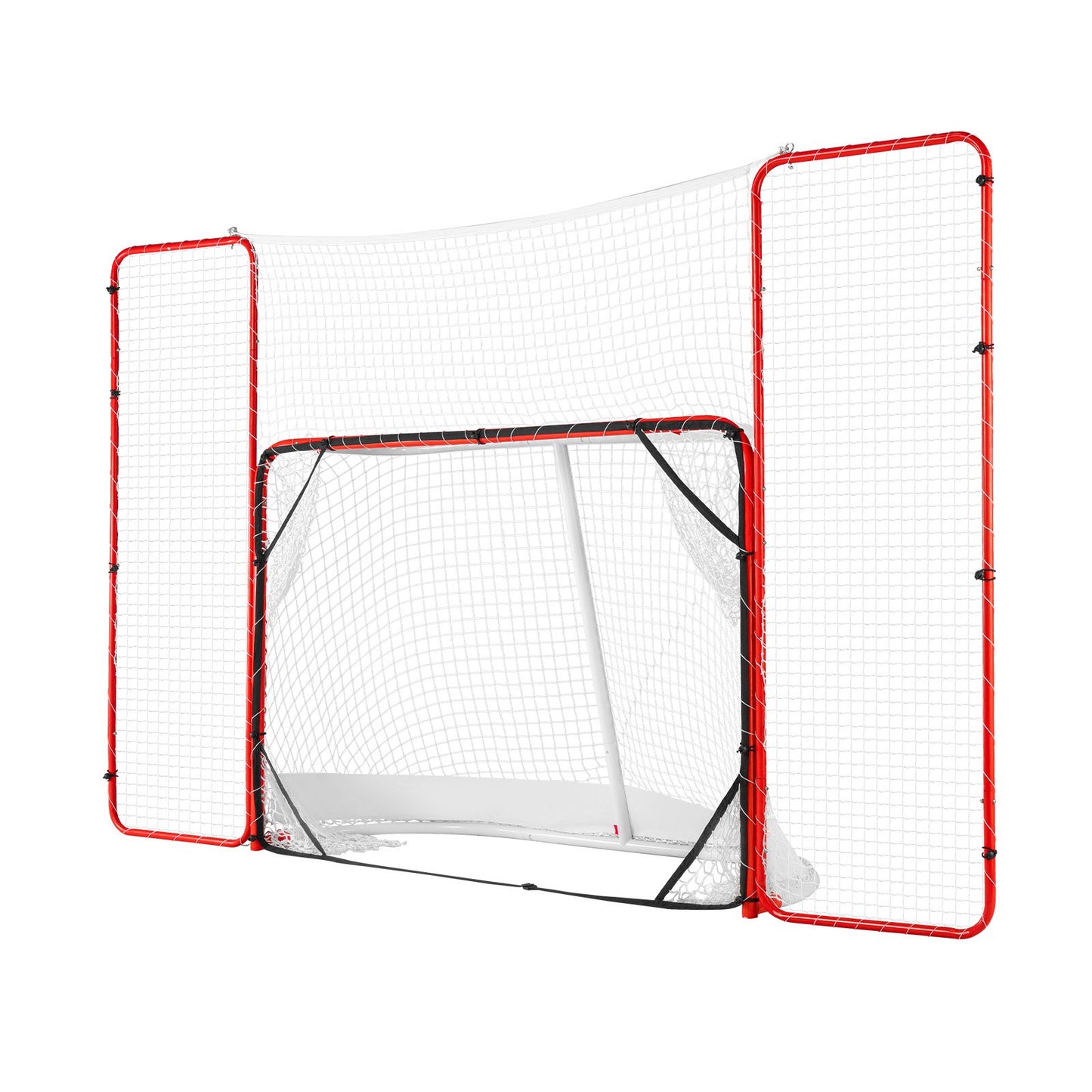 Hockeytor mit Backstop und Zielscheiben Street Outdoor Steel Hockey Net 72