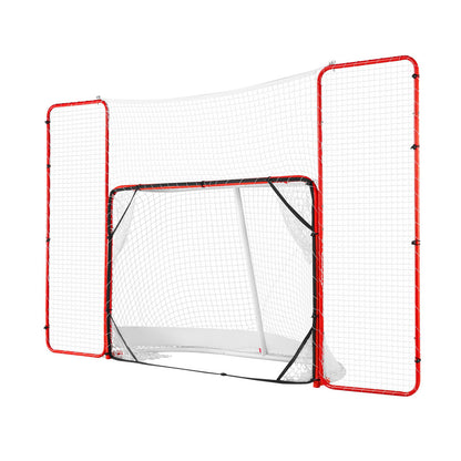 Hockeytor mit Backstop und Zielscheiben Street Outdoor Steel Hockey Net 72