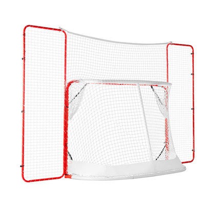 Hockeytor mit Backstop und Zielscheiben Street Outdoor Steel Hockey Net 72