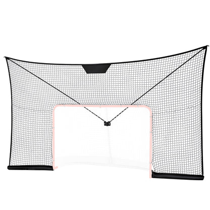 Hockey Ziel Backstop Net Street Hockey Sport Ziel Netting Outdoor 12x7FT