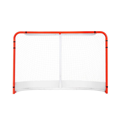 Street Hockey Net Indoor Outdoor Steel Hockey Goal Set 72"x48