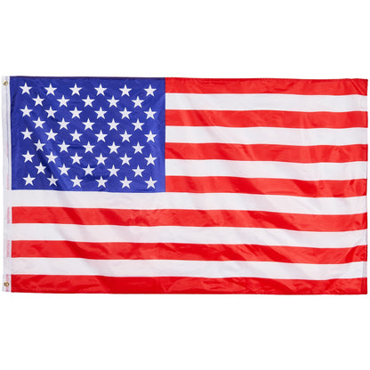 25FT Telescoping Flag pole Kit, Heavy Duty Aluminum Alloy in Ground Flag Poles for Outside, 3 Display Modes Flagpole with 3x5 American Flag, Professional Accessories, Black