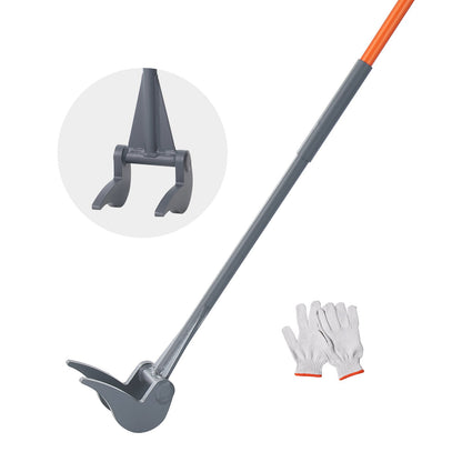 Pall Buster, 50-tums handtag, 2000 lbs Viktkapacitet, Q235 kolstål, Heavy Duty Deck Wrecker Demolering Träpall Verktygsbrytare Pry Bar Avdragare för effektiv och enkel borttagning av brädor