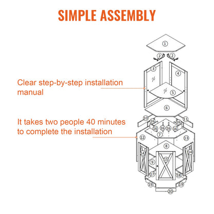 Corner Industrial Bar Cabinet, Wine Table for Liquor & Glasses, Sideboard Buffet Cabinet with Glass Holder, Freestanding Farmhouse Wood Coffee Bar Cabinet for Living Room, Home Bar, Black Walnut