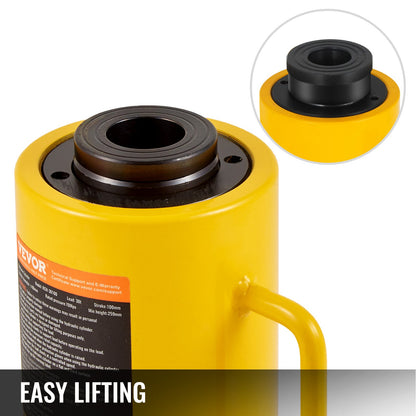 Hollow Plunger 30Ton 4"Stoke/ 100mm Hydraulic Cylinder Jack Single Acting