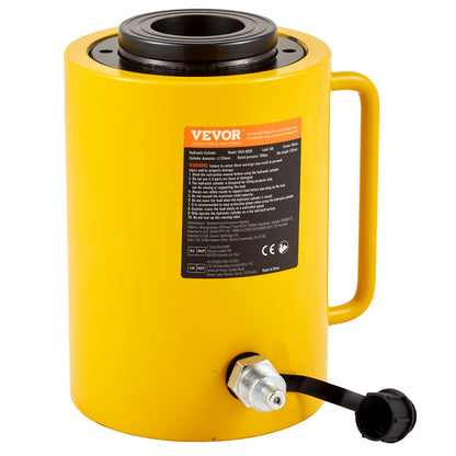 60T 2 Inch Hydraulic Cylinder Jack Hollow Single Acting Hydraulic Cylinder Cylinder 50mm Hydraulic Lifting Cylinders for Rig Manufacturers (60T 2 Inch Hollow)