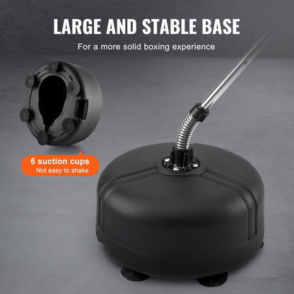 Punching Bag, Reflex Boxing Bag for Teenagers and Adults, Height Adjustable Free Standing Strike Bag Set with Boxing Gloves and Stand, Speed Bag for Training, Boxing Equipment, Stress Relief and Fitness