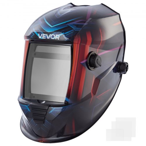 Welding Helmet Auto Darkening True Color, 3.94" x 3.15" Welding Hood Solar-Powered, Welder Mask with 4 Arc Sensors, Wide Shade 4/5-9/9-13 for TIG MIG ARC Weld Cut Grinding - METIS Series