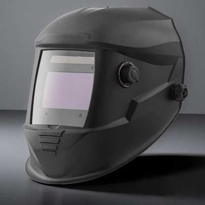 Welding Helmet Auto Darkening, 3.94" x 2.34" True Color Welding Hood, Solar-Powered Welder Mask with 4 Arc Sensors, Wide Shade 4/5-9/9-13 for TIG MIG ARC Weld Grinding Cutting - METIS Series