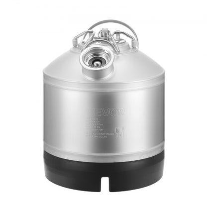 Rengöringsfat, 6,5L Fatledningsrengöringskit med D-kopplingsanslutning och gummibas, Ölledningsrengöring Används för rengöring av ölledningar, 304 rostfritt stål Kegerator ölledningsrengöringskit |  EU