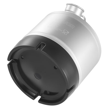 Cleaning Keg, 1.75 Gallon/6.5L Keg Line Cleaning Kit with D Coupler Connection & Rubber Base, Beer Lines Cleaner Used for Beer Line Cleaning, 304Stainless Steel Kegerator Beers Lines Cleaner Kit