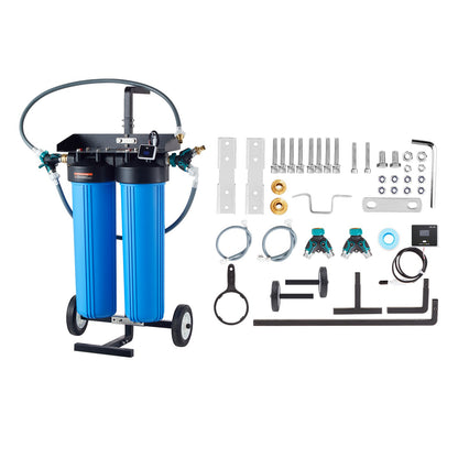 Spotless deionized water system Car wash system with integrated TDS meter