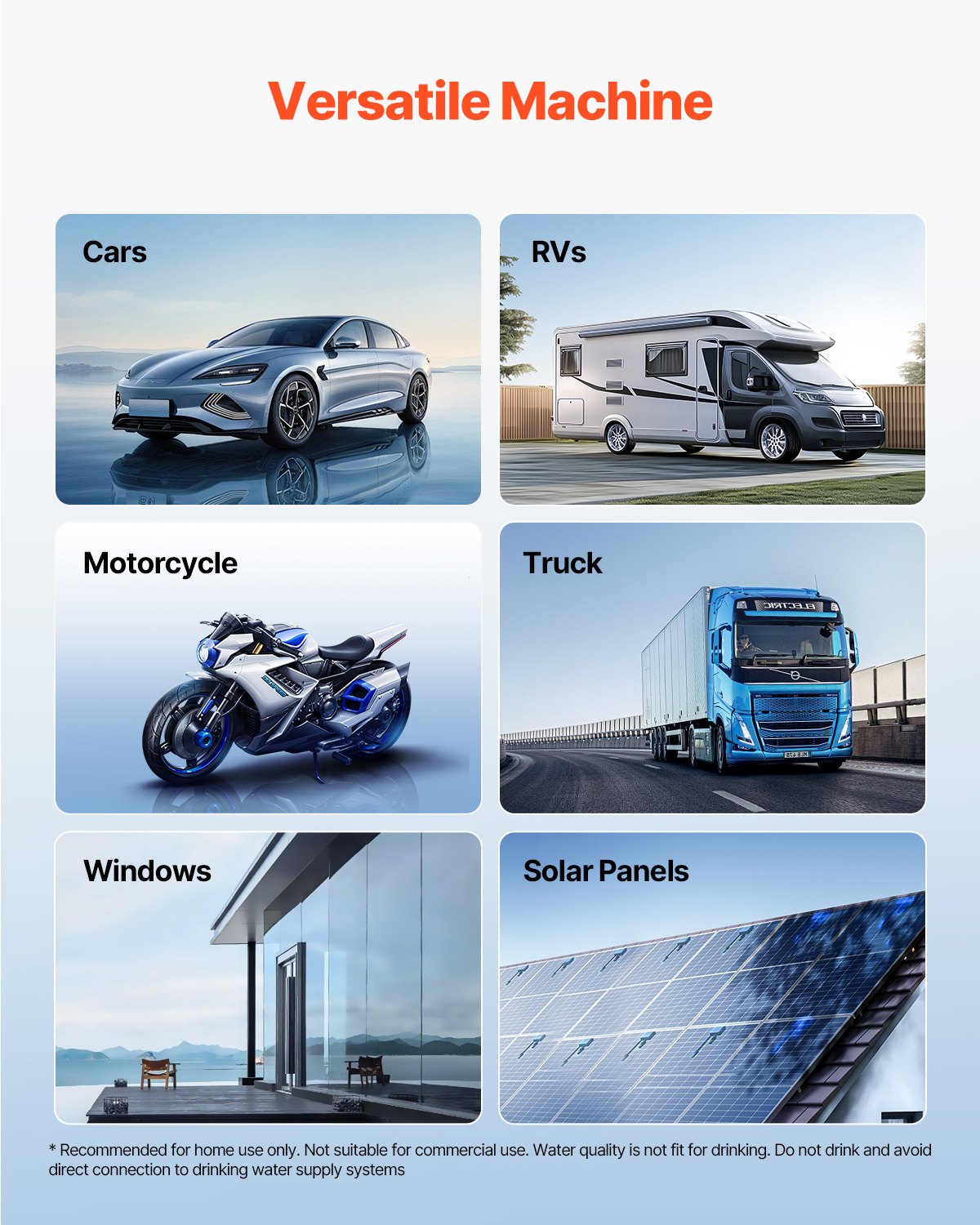 Spotless deionized water system Car wash system with integrated TDS meter