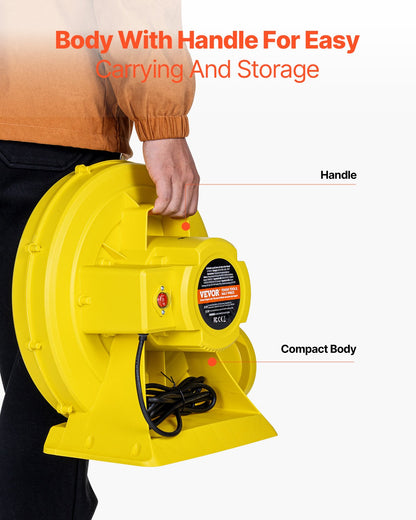 Aufblasbares Hüpfburggebläse 1,2 und 1,3 PS, 950 W für kommerzielle Hüpfburg