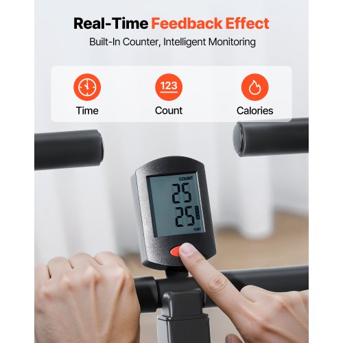 Knäböjsmaskin, roddmaskin för djup knäböj för hemmabruk, enkel installation och hopfällbar träningsutrustning, sätesträningsmaskin med 3 högstyrkeband, sätes- och benträningsmaskin för hemmabruk, svart |  EU