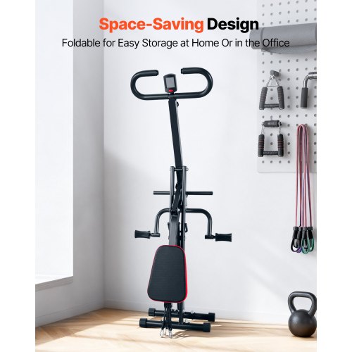 Knäböjsmaskin, roddmaskin för djup knäböj för hemmabruk, enkel installation och hopfällbar träningsutrustning, sätesträningsmaskin med 3 högstyrkeband, sätes- och benträningsmaskin för hemmabruk, svart |  EU