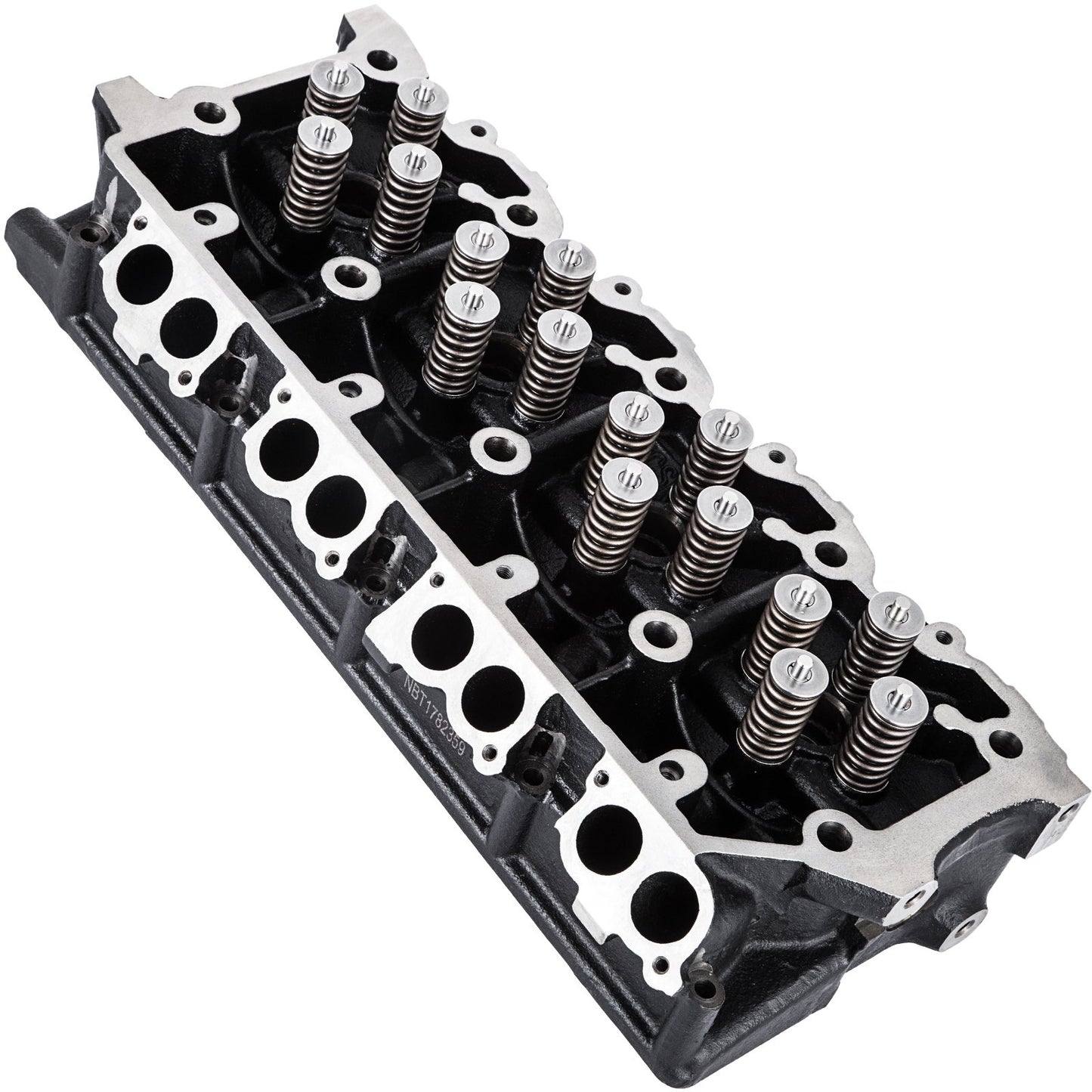 Cylinder Head Assembled, Engine Cylinder Head Assembly Replacement 6.4L, Cast Iron Cylinder Head Fits 08-10 Ford F250 F350 F450 F550