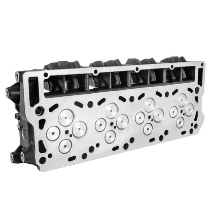 Cylinder Head Assembled, Engine Cylinder Head Assembly Replacement 6.4L, Cast Iron Cylinder Head Fits 08-10 Ford F250 F350 F450 F550