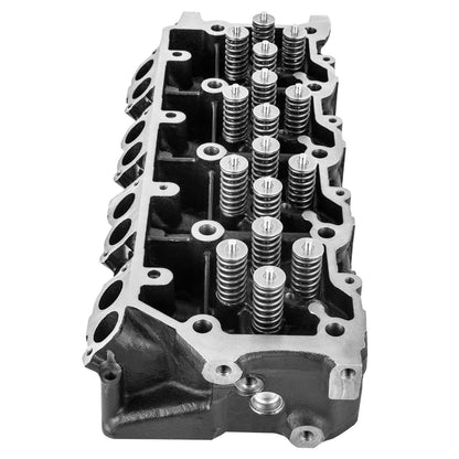Cylinder Head Assembled, Engine Cylinder Head Assembly Replacement 6.4L, Cast Iron Cylinder Head Fits 08-10 Ford F250 F350 F450 F550