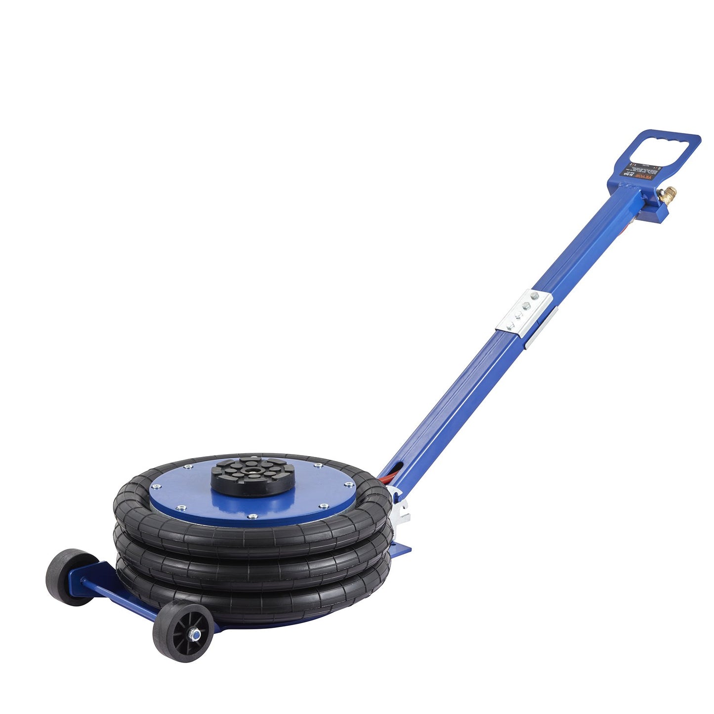 Air Jack, 5 Ton/11000 lbs Triple Bag Air Jack, Airbag Jack with Six Steel Tubes, Lifts Up to 18.5 Inch/470 mm, 3-5 s Quick Lifting Pneumatic Jack, with Adjustable Handle for Car, Garage, Repair