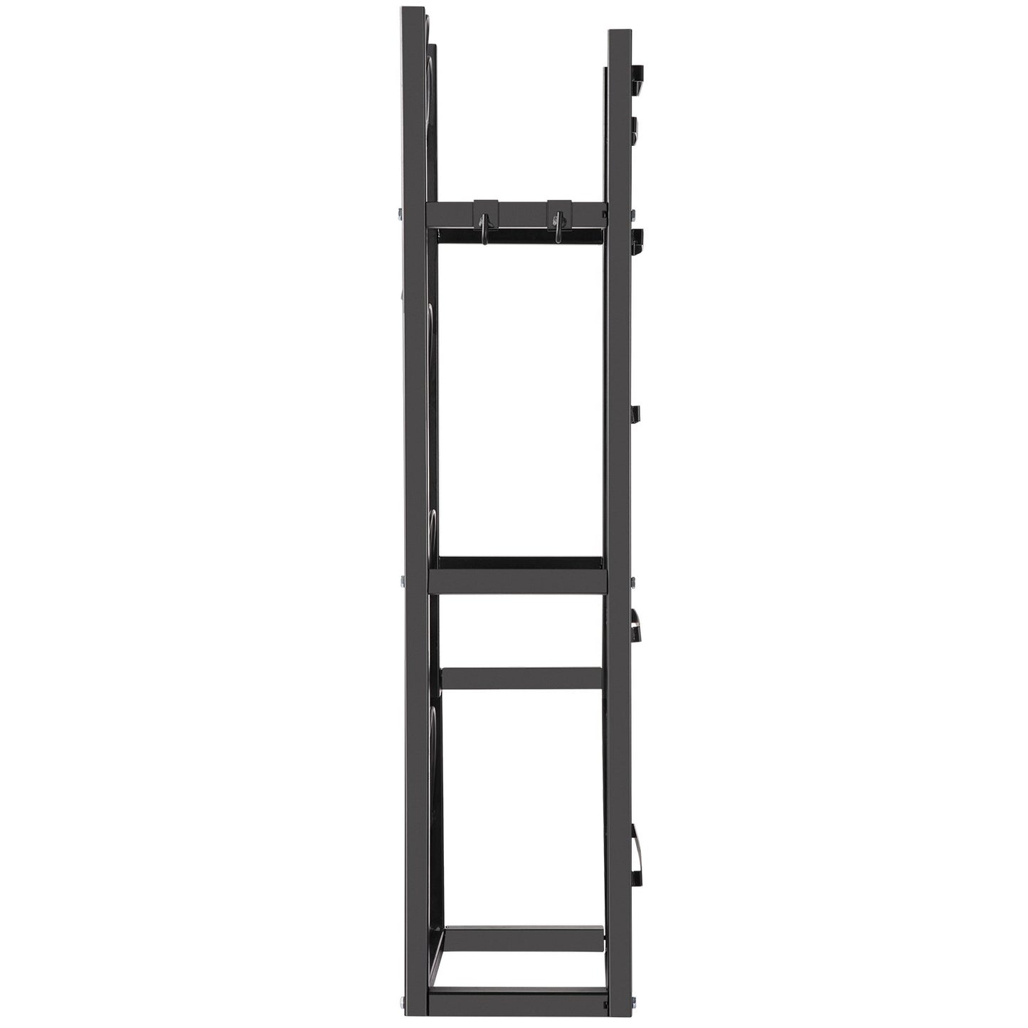 Refrigerant Tank Rack with 1x50lb, 2x30lb and 3 small bottles cylinder tank rack, 48.5x15x11 inch refrigerant cylinder rack Gas cylinder rack and holder for gas oxygen nitrogen storage