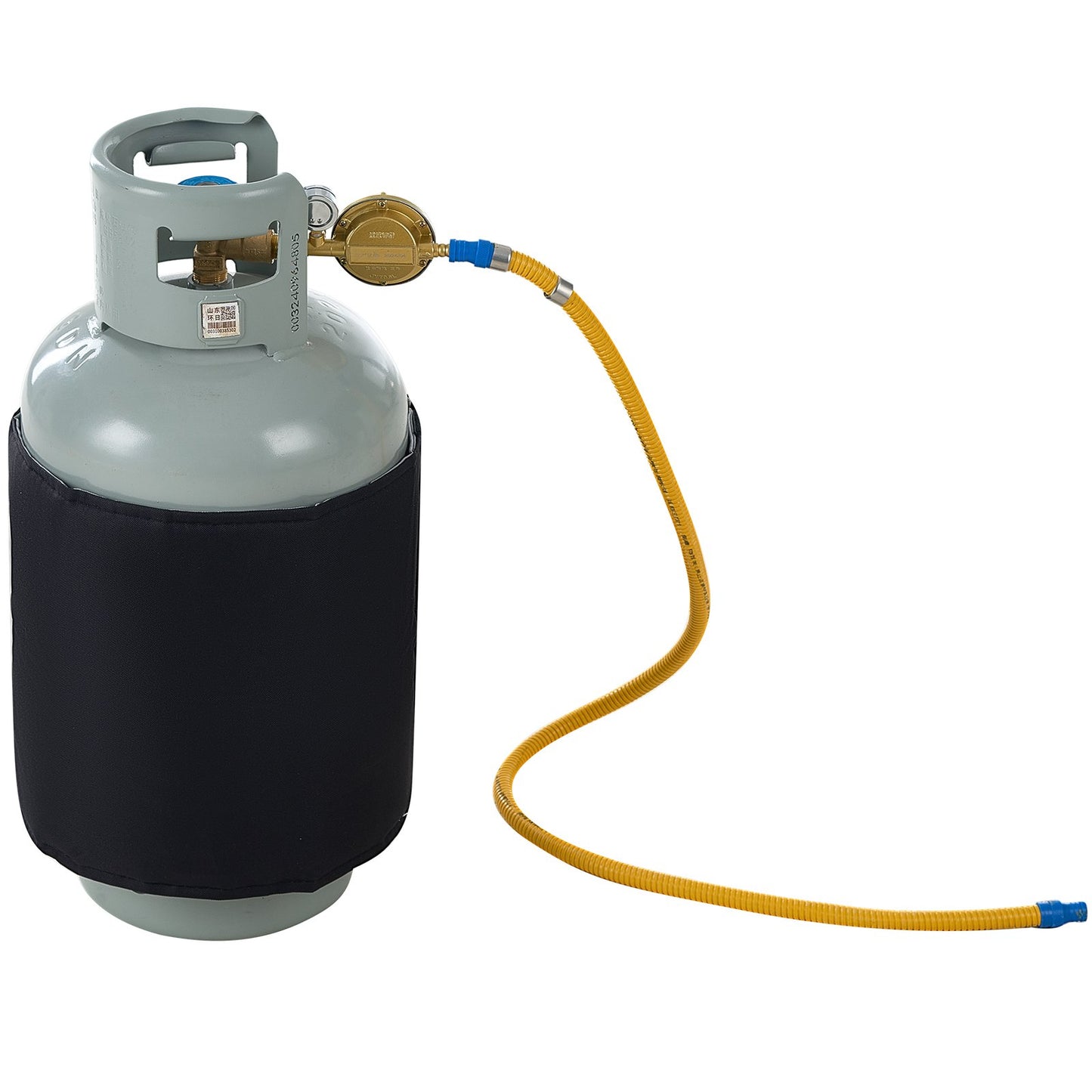 Insulated Band Style Gas Cylinder Heater for 40 lbs Gas Tanks 120W 90℉