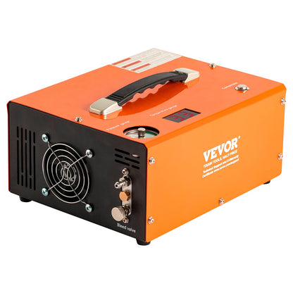 PCP luftkompressor 4500PSI/30Mpa Inbyggd omvandlare DC12V/AC230V Auto-Stop