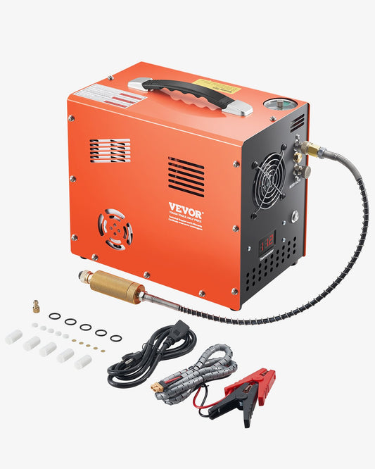 PCP Air Compressor 4500PSI Auto-Stop Airgun Compressor Built-in Converter